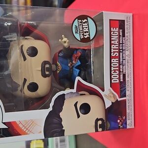 Funko Pop Doctor Strange Figure - Red and Blue